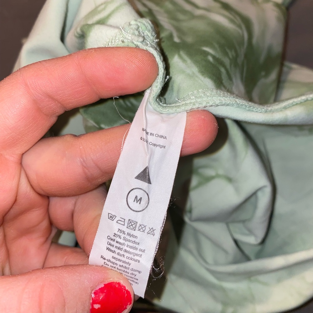 Size medium Balance Athletica green cloud pant.